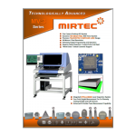 Mirtec MV-3 AOI Product Brochure