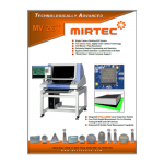 Mirtec MV-2GT AOI Product Brochure