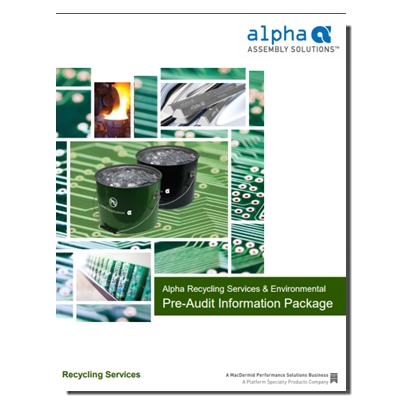 Alpha Recycling Pre-Audit Package